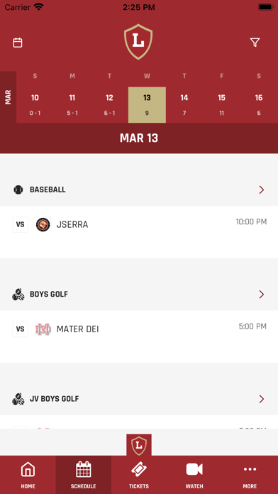 OLu Athletics Screenshot