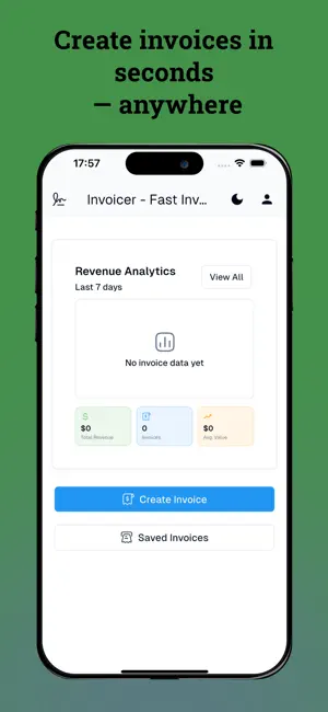 BillPaper Fast Invoice Maker screenshot 1
