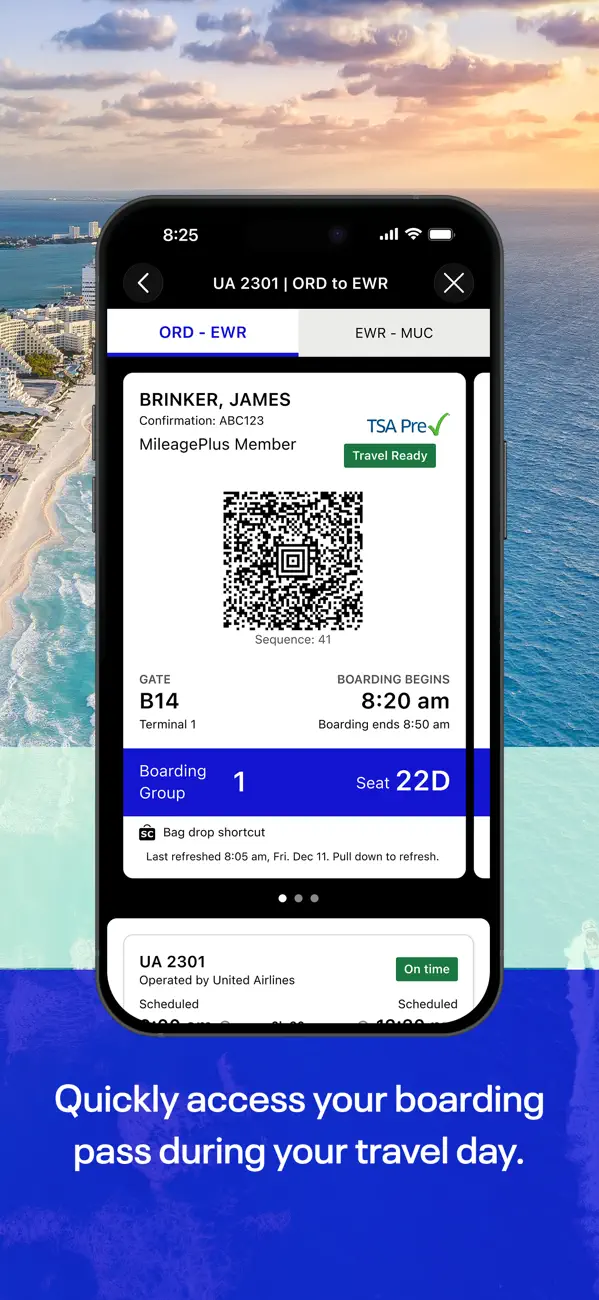 United Airlines screenshot 5