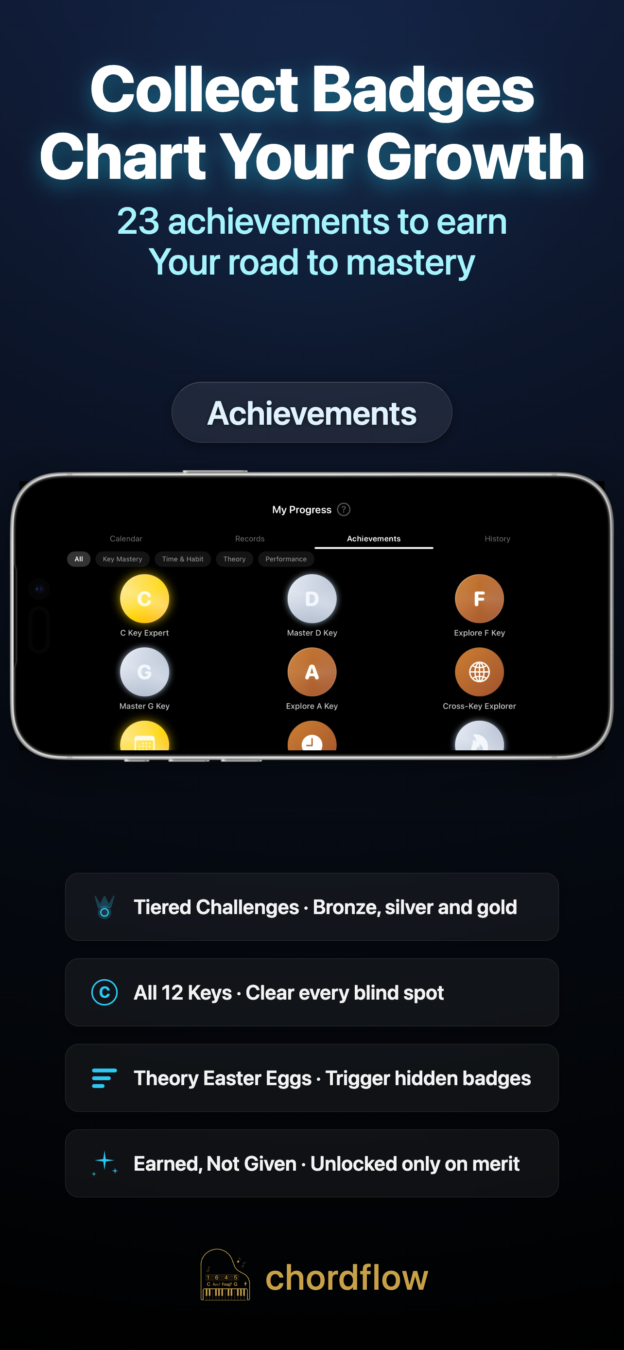 ChordFlow: Piano Chord Trainer screenshot 8
