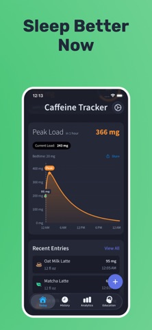 Caffeine Tracker: Coffee & Tea Screenshot 8 of 9
