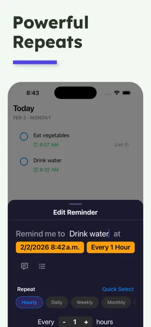 Rappel - Reminders screenshot 3
