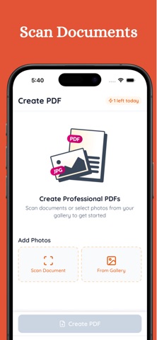 Image to PDF - PDF creator + screenshot