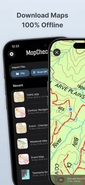 MapCheck: Offline GeoTIF & PDF screenshot 2