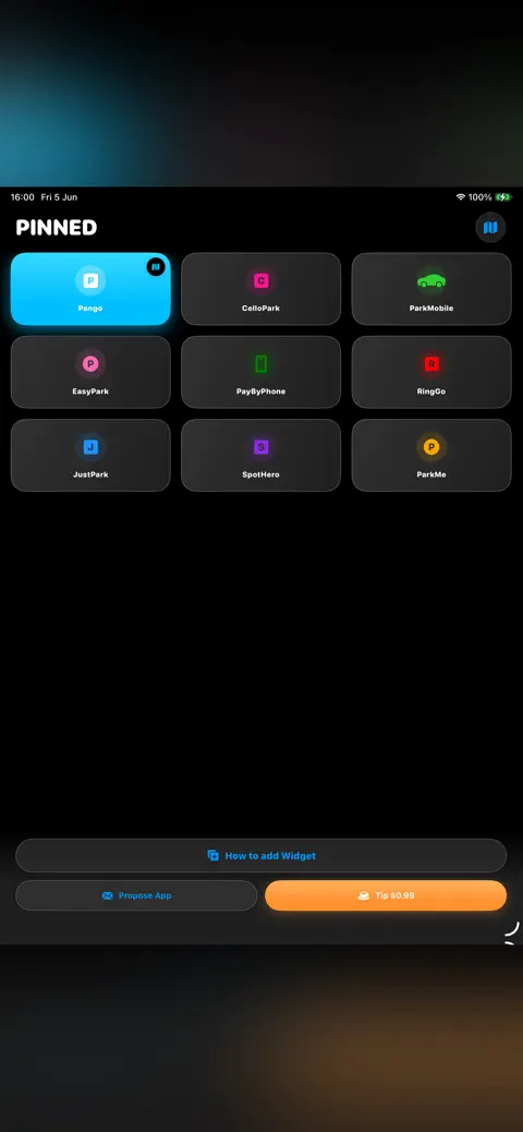 Pinned: Parking Reminder: App Store preview 1