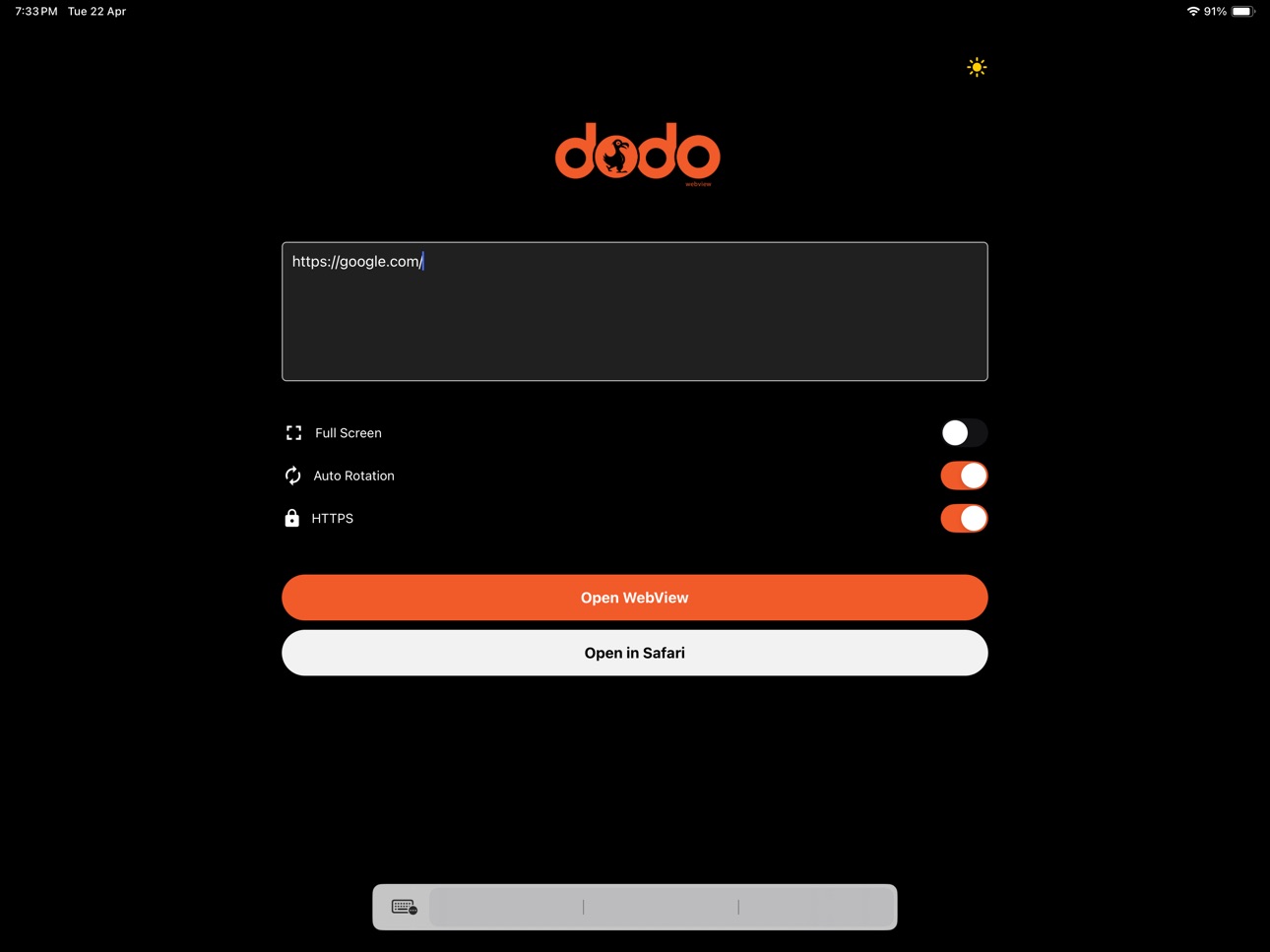 Dodo - Webview screenshot 6