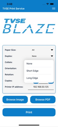 TVSE Printer Screenshot 4 of 5