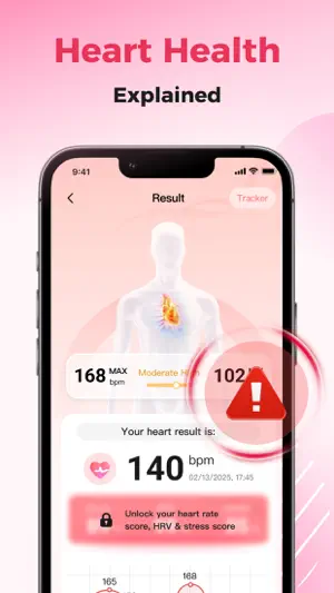 Blood Pressure APP-pulse track screenshot 3