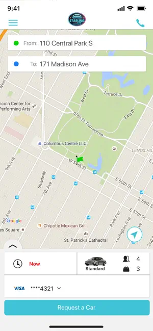 Starling Car Service screenshot 3