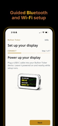 Bullion Ticker iPhone screenshot