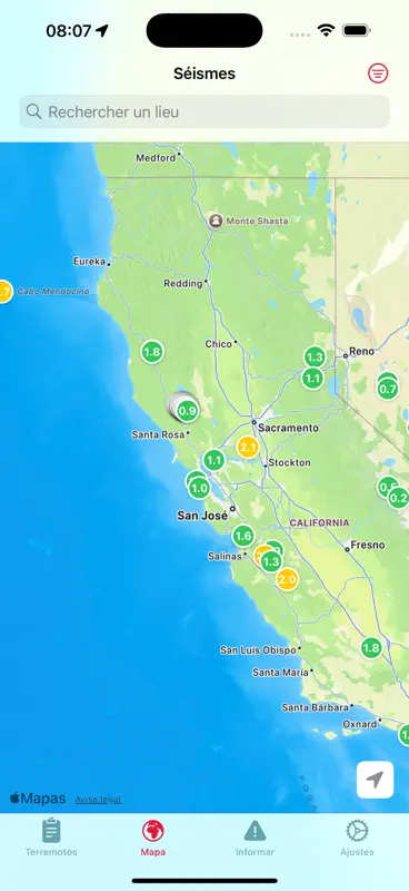 Earthquake: Alerta Sísmica screenshot 2 of 5