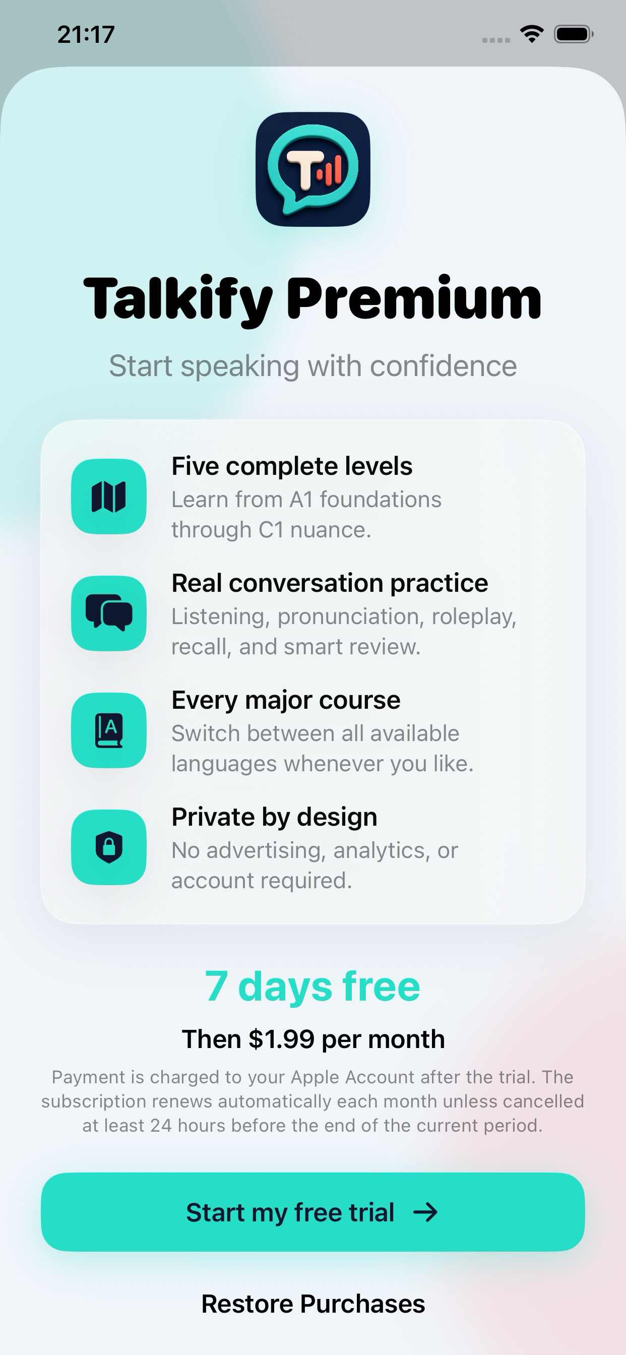Talkify: Learn Languages screenshot 4