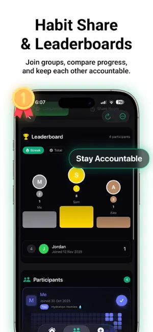 Habit Share: HabitRix screenshot 3