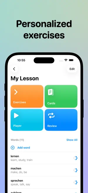Vocabulary Trainer - Voca screenshot 4
