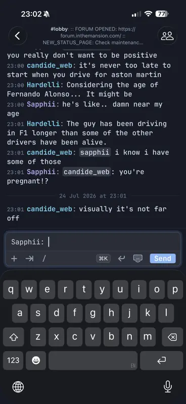 Mango IRC screenshot 8 of 10