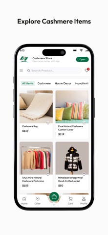 Cashmere Store: 尼泊尔羊绒衫开衫披肩商城 screenshot