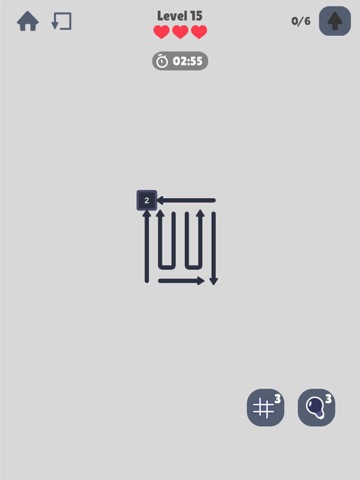 Arrow Maze Over Puzzle iPad screenshot