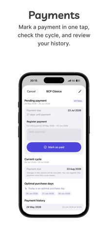 Waloop: Credit Card Tracker Screenshot 5 of 7