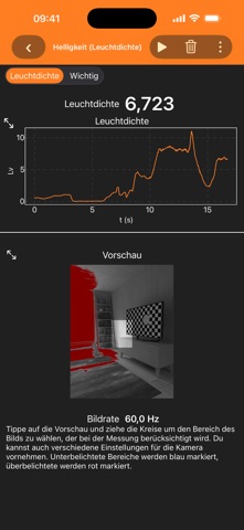 phyphox iPhone screenshot 3