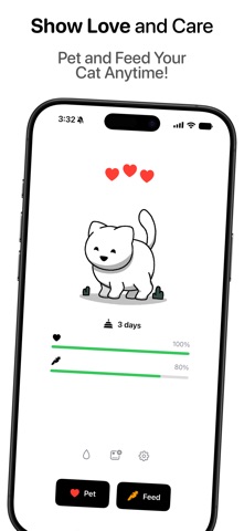 Mittens - Virtual Widget Pet Screenshot 2 of 8