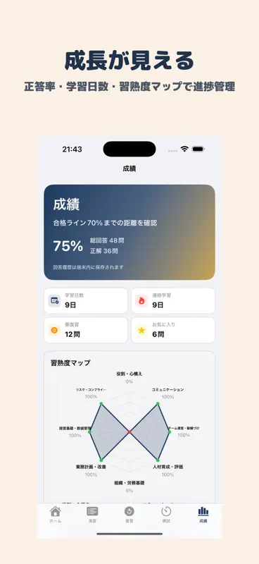 ビジネスマネジャー検定試験 | 2026年対策問題 screenshot 5 of 5