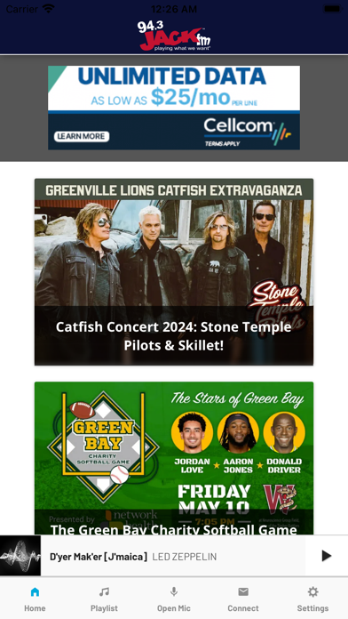 94.3 Jack FM Fox Cities Screenshot