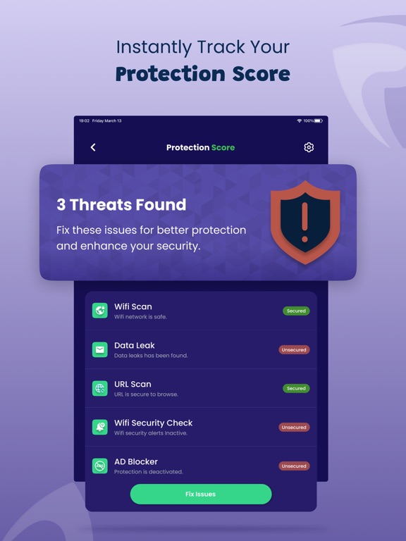 Screenshot #5 pour Sécurité: WiFi et VPN Guard