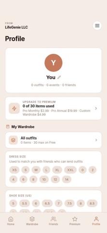 PartyOutfit screenshot