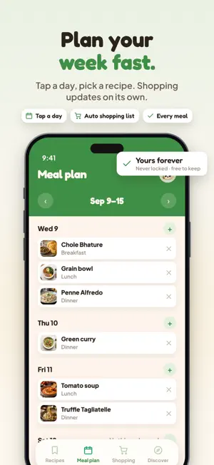Recipe Box: Cookbook & Planner screenshot 3