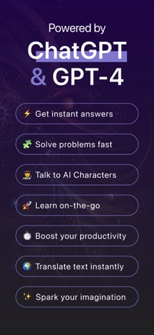 AI ChatBot & Characters: chaiN iPhone screenshot