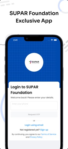 SUPAR Foundation screenshot