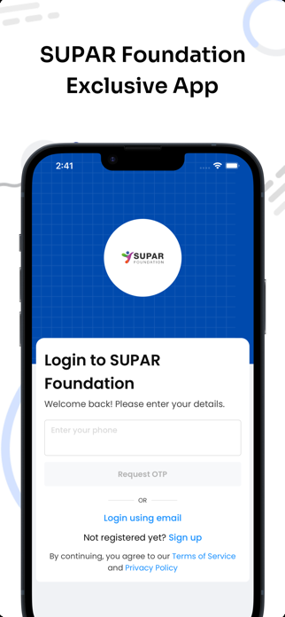 SUPAR Foundation Screenshot 1 of 5