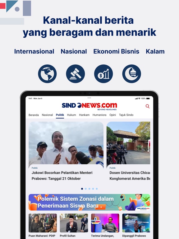 SINDOnews iPad screenshot 4 - News app