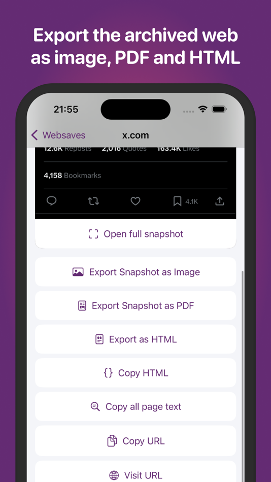 #3. Websave (iOS) بواسطة: Ho Ye Lam