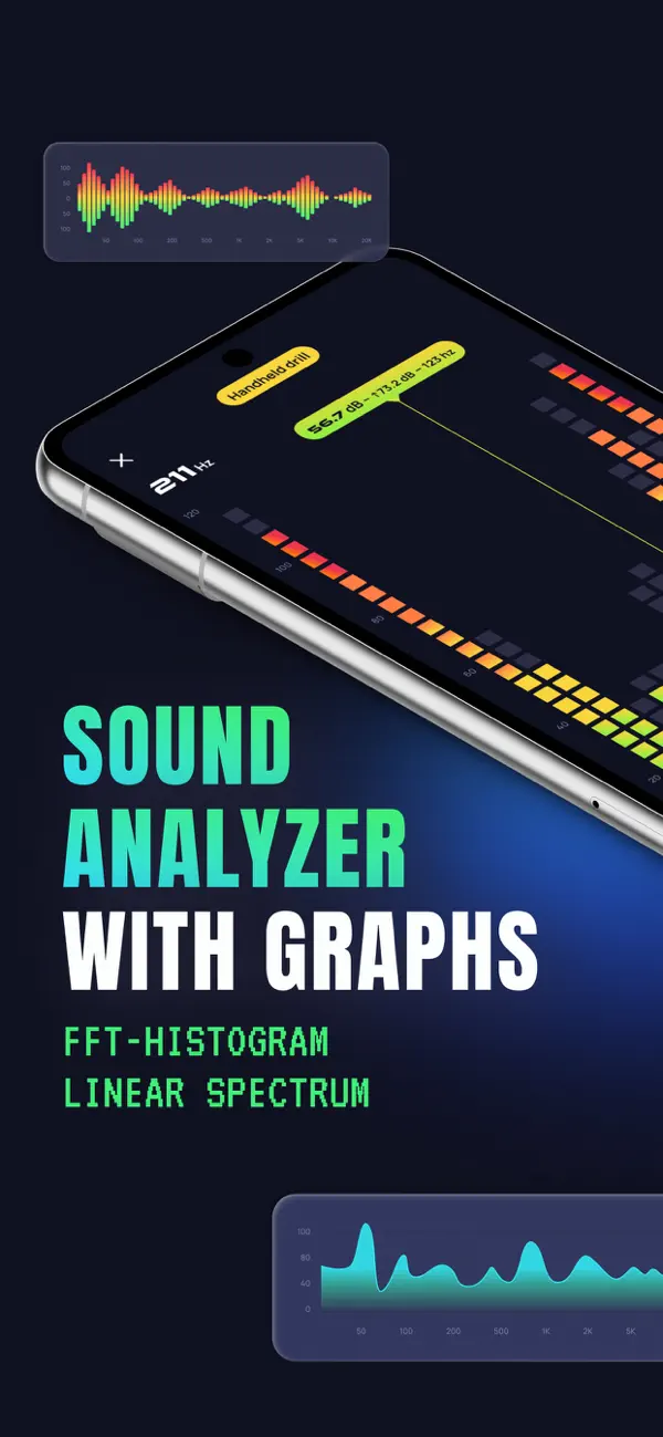 Decibel Meter: dB Sound Meters iOS app screenshot showing feature 2