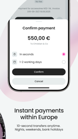 Finom • Business Account screenshot