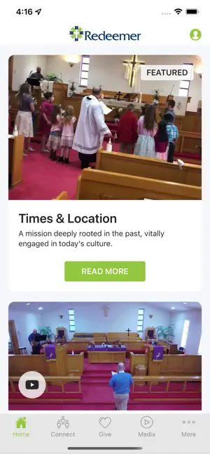 Redeemer Anglican Parkersburg screenshot 1