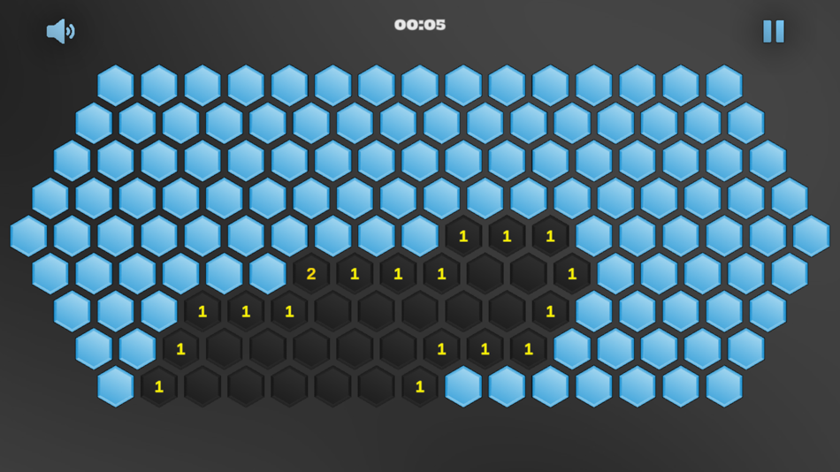 #8. HexSweeper (iOS) Podle: Alan Watton