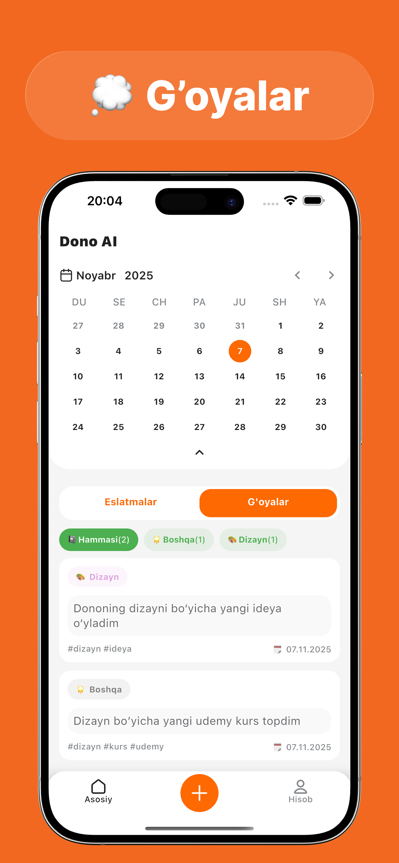 Dono AI - Shaxsiy yordamchi screenshot 3