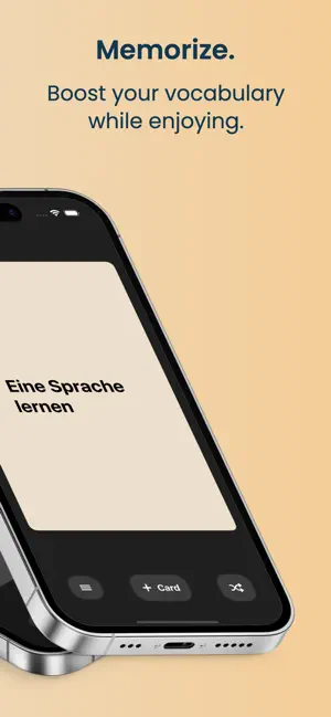 Hypomnema: Flashcard screenshot 2
