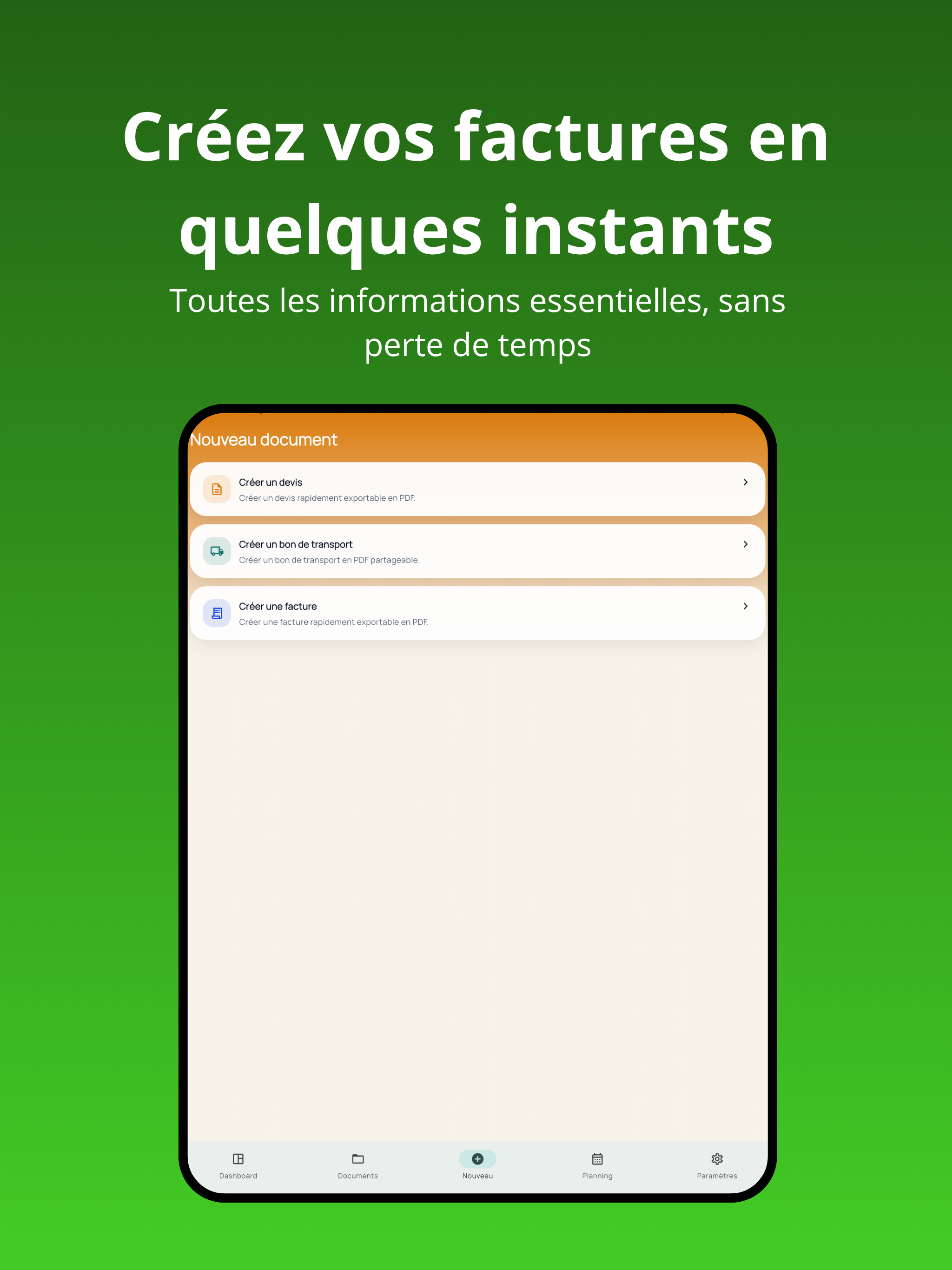 Masar : Factures VTC screenshot 5