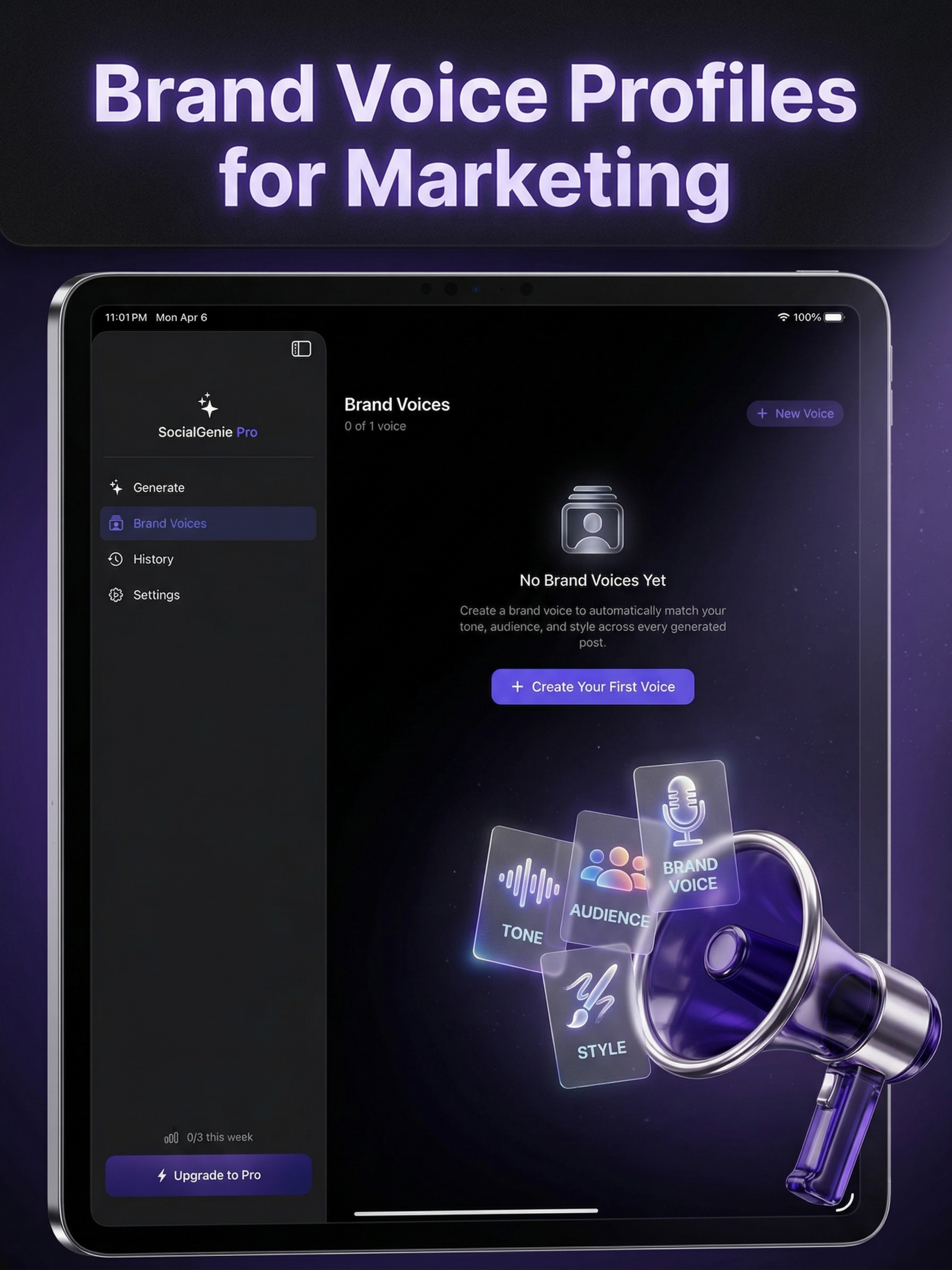 SocialGenie Pro: AI Captions
