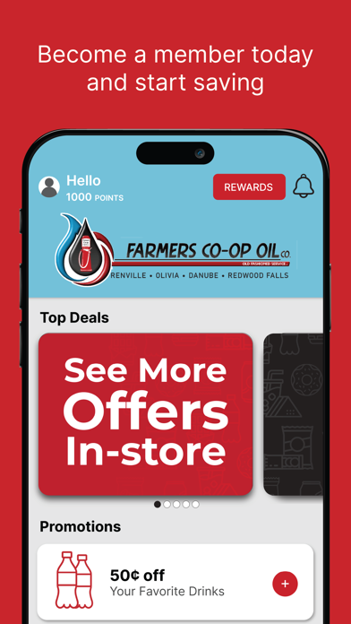 Farmers Coop Oil Company Screenshot