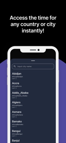 World Clock - Time Calculator screenshot