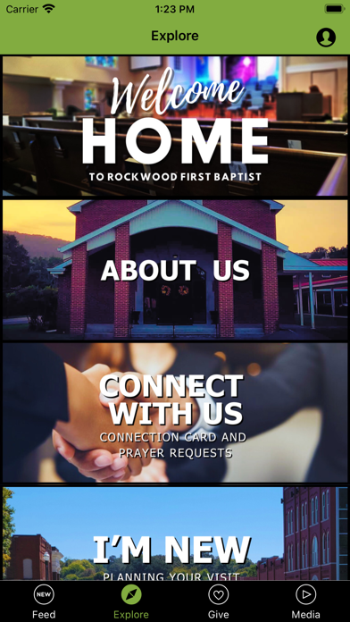 Rockwood First Baptist Screenshot