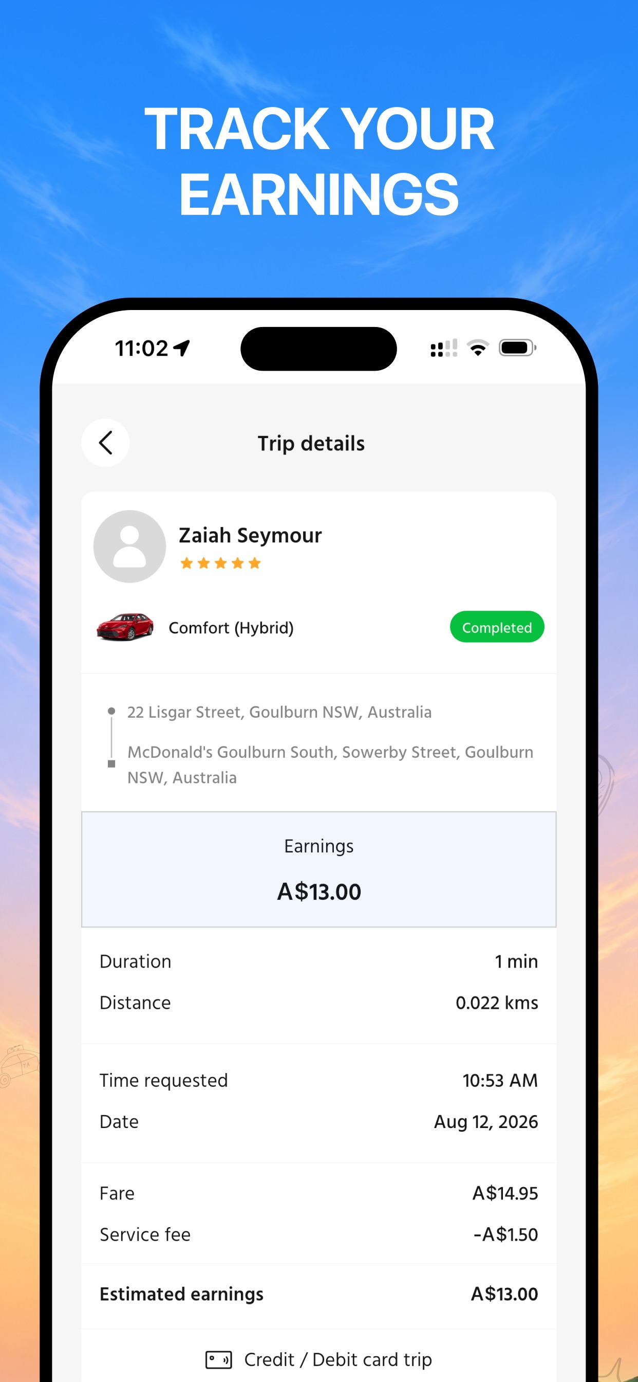 Screenshot 5 of Bidly Driver