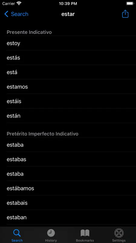 Los Verbos - Spanish Verbs screenshot 8 of 10