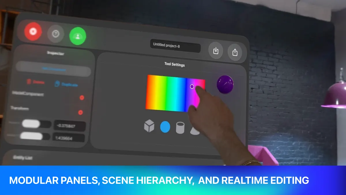Vision3D screenshot 2
