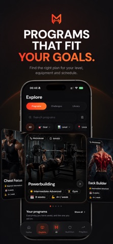 MUSQO: Workout & Calories iPhone screenshot