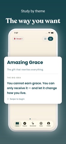 Bibliaa - Daily Bible & Prayer iPhone screenshot